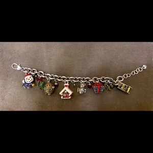 Brighton Christmas Charm Bracelet